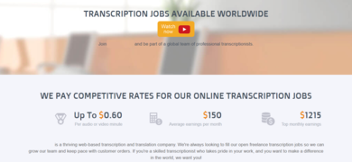 Transcription jobs available worldwide - GoTranscript